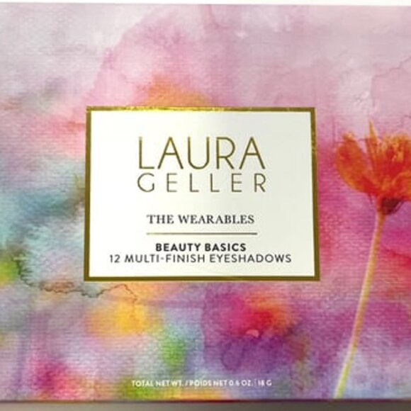 Laura Geller The Wearables*BEAUTY BASICS 12 Multi Finish Eyeshadows 18g NIB - Picture 5 of 12